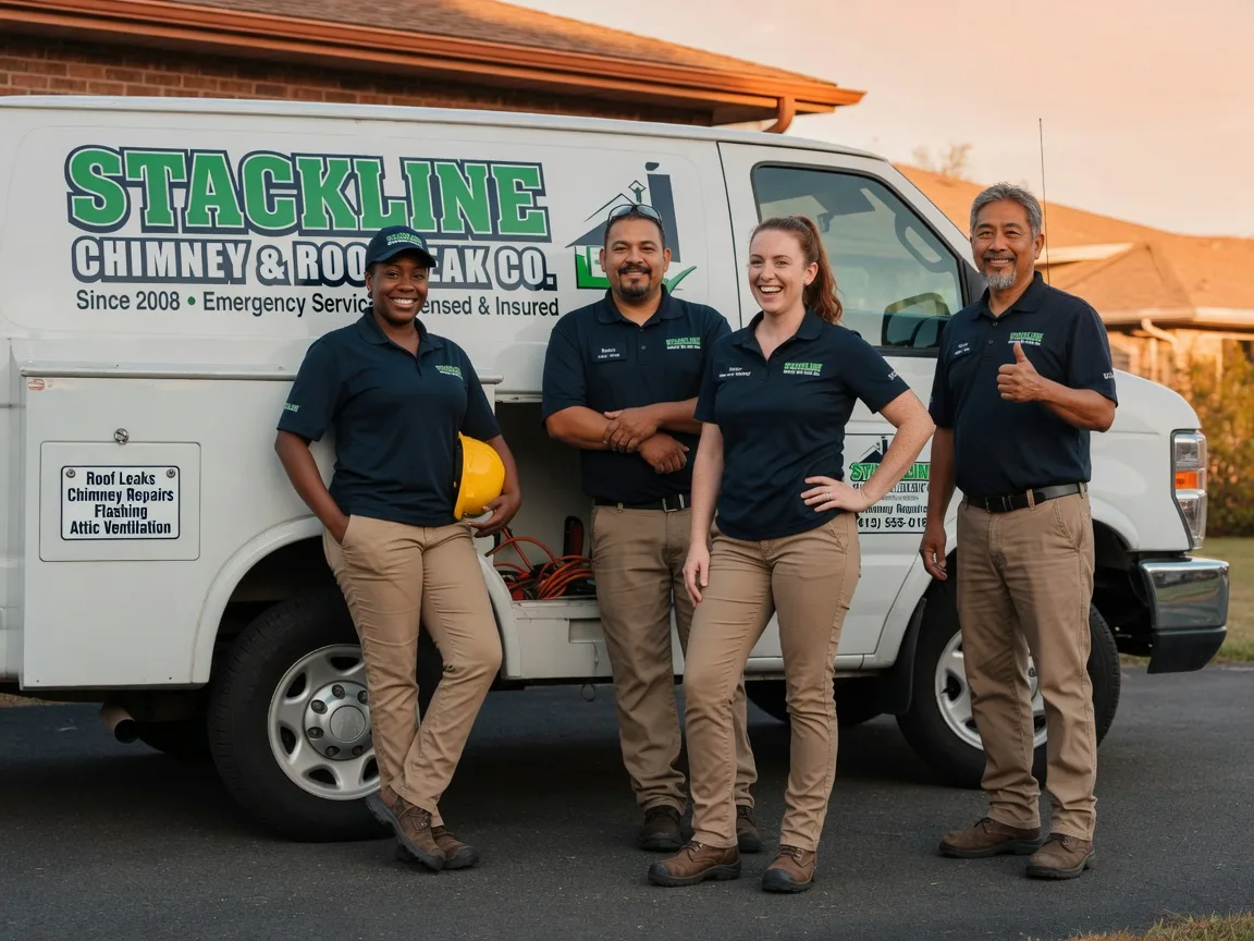 Chimney flashing repair company in Cropsey, IL